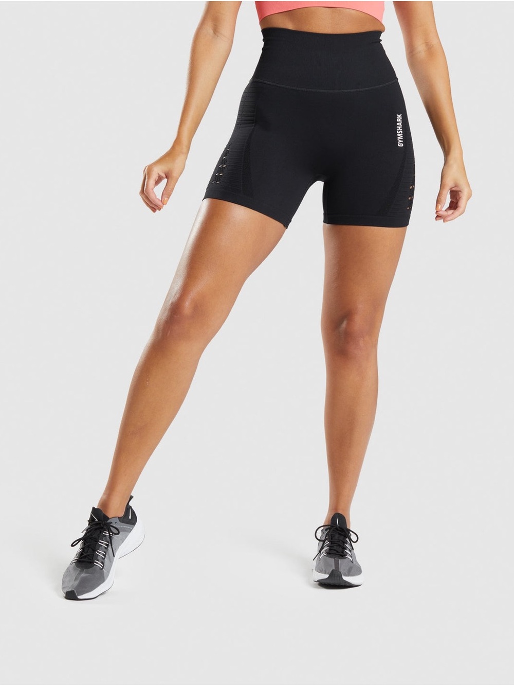 Gymshark Energy Seamless Shorts Black Size Medium Sold Out Hard to Find